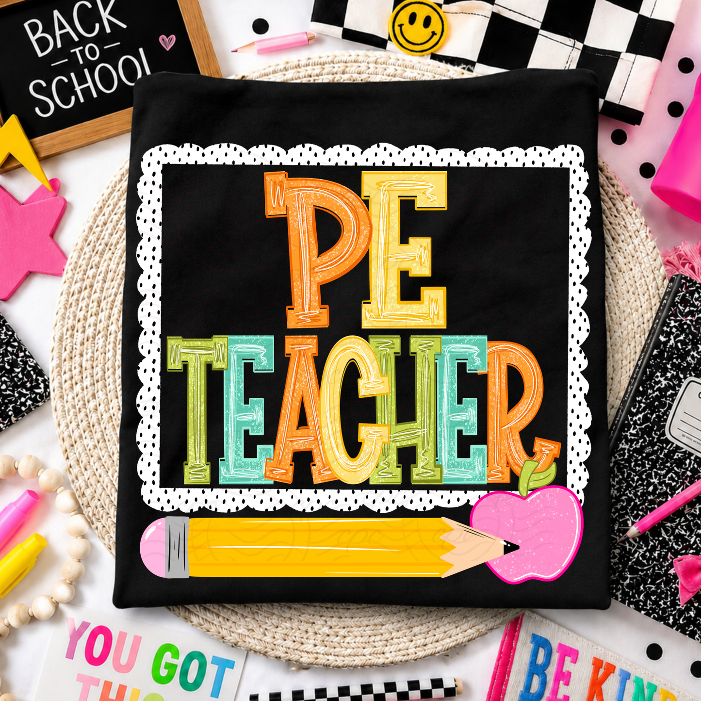 Dotted Frame Grades And School Professions