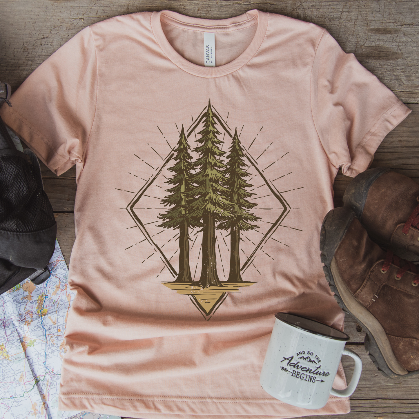 Pines In Triangle