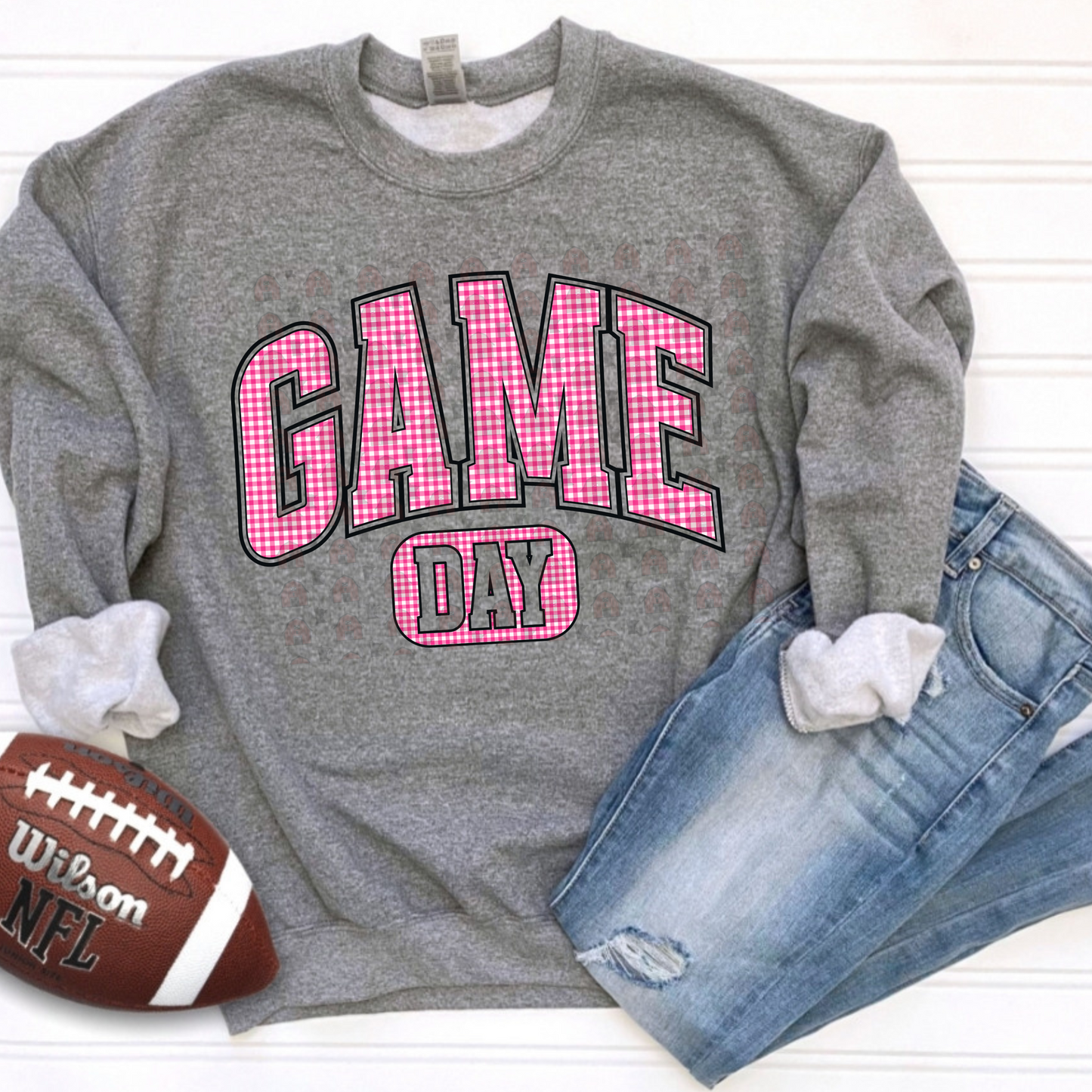 Preppy Checkered Game Day