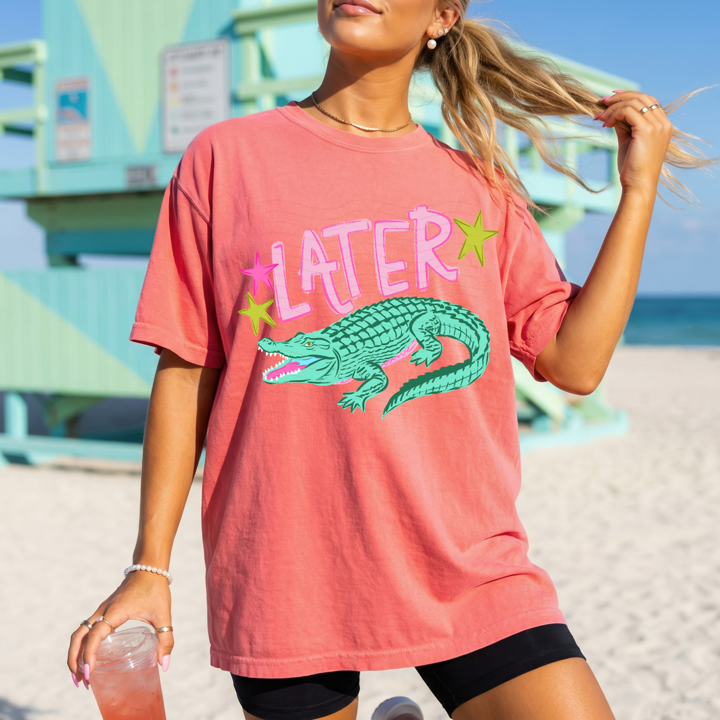 Pink Later Gator
