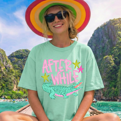 Pink After While Croc