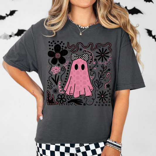 Pink Ghost Abstract