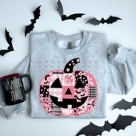 Pink Preppy Pumpkin