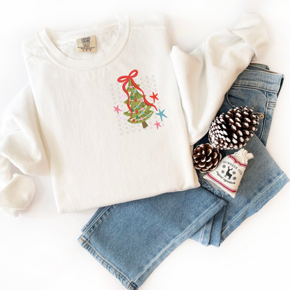 Frilly Frame Oh Christmas Tree