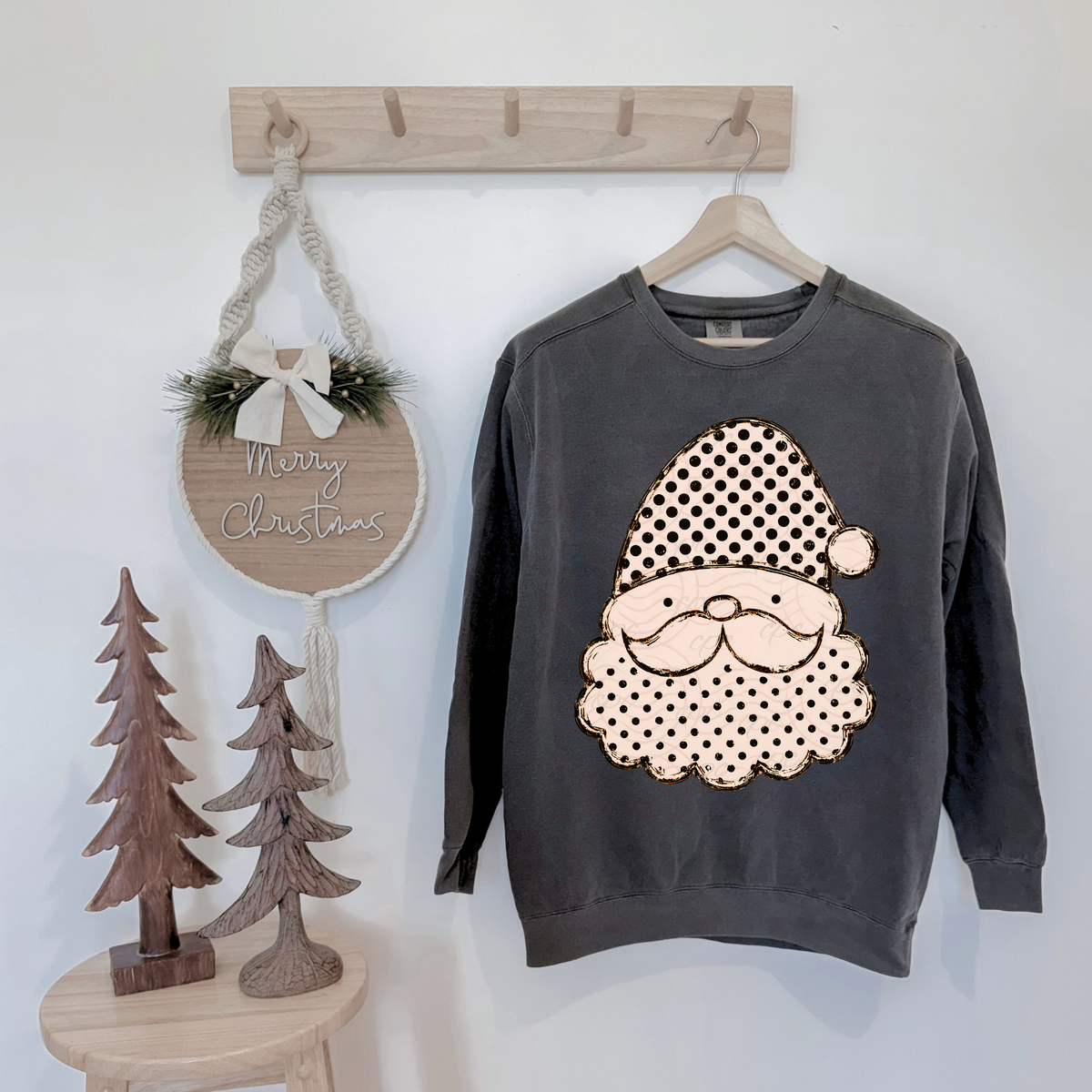 Polka Dots Boho Santa
