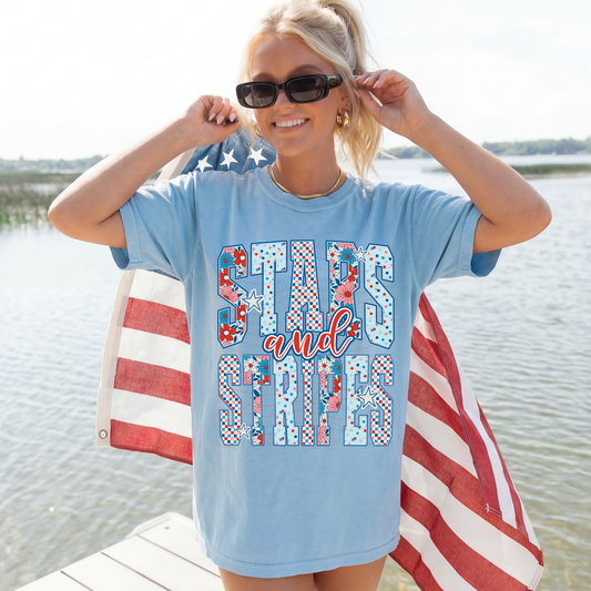 Polka Dots Checkers Floral Stars And Stripes