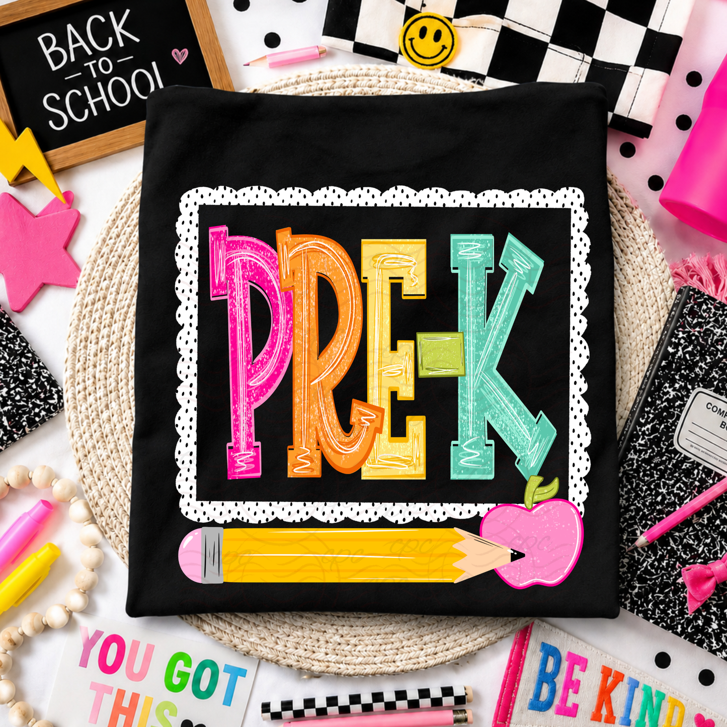 Dotted Frame Grades And School Professions