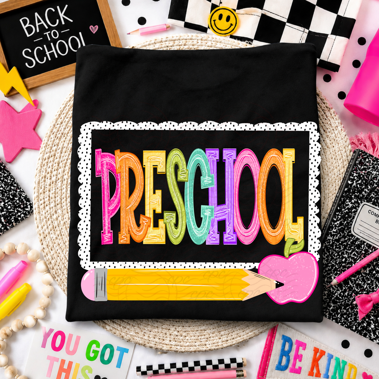 Dotted Frame Grades And School Professions