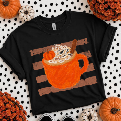 Pumpkin Cream Stripes