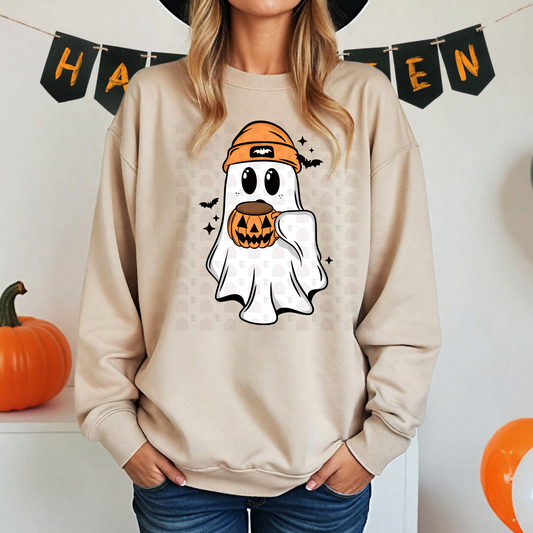 Pumpkin Mug Ghost