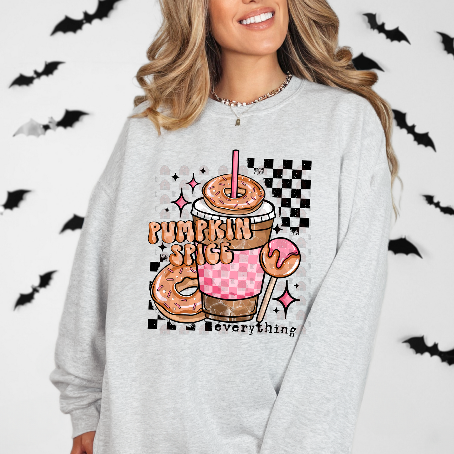 Pumpkin Spice Coffee And Donuts