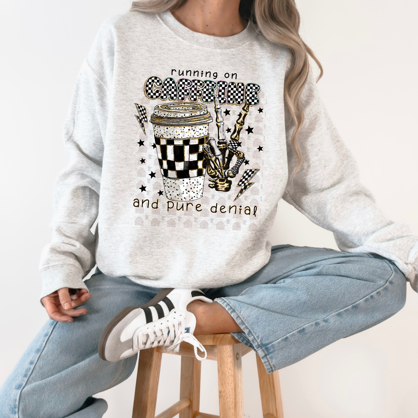 Checkered Running On Caffeine