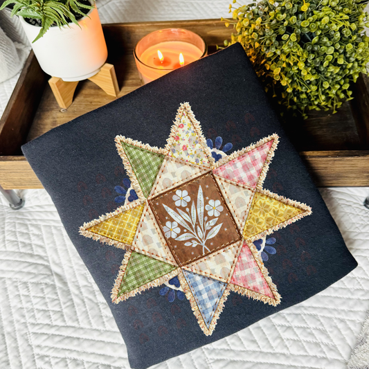Patchwork Quilted Star