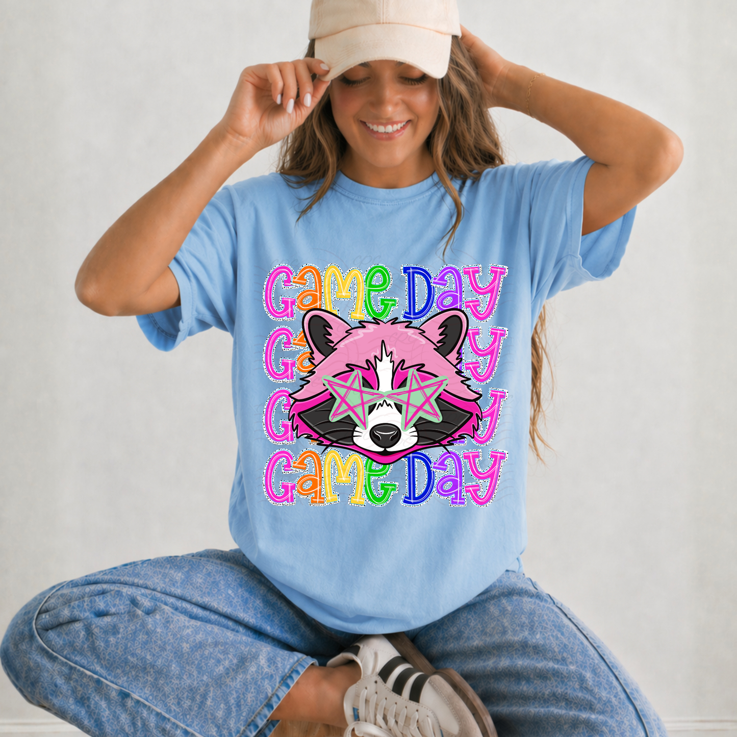 Colorful Stacked Game Day Mascots