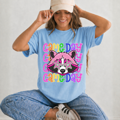 Colorful Stacked Game Day Mascots