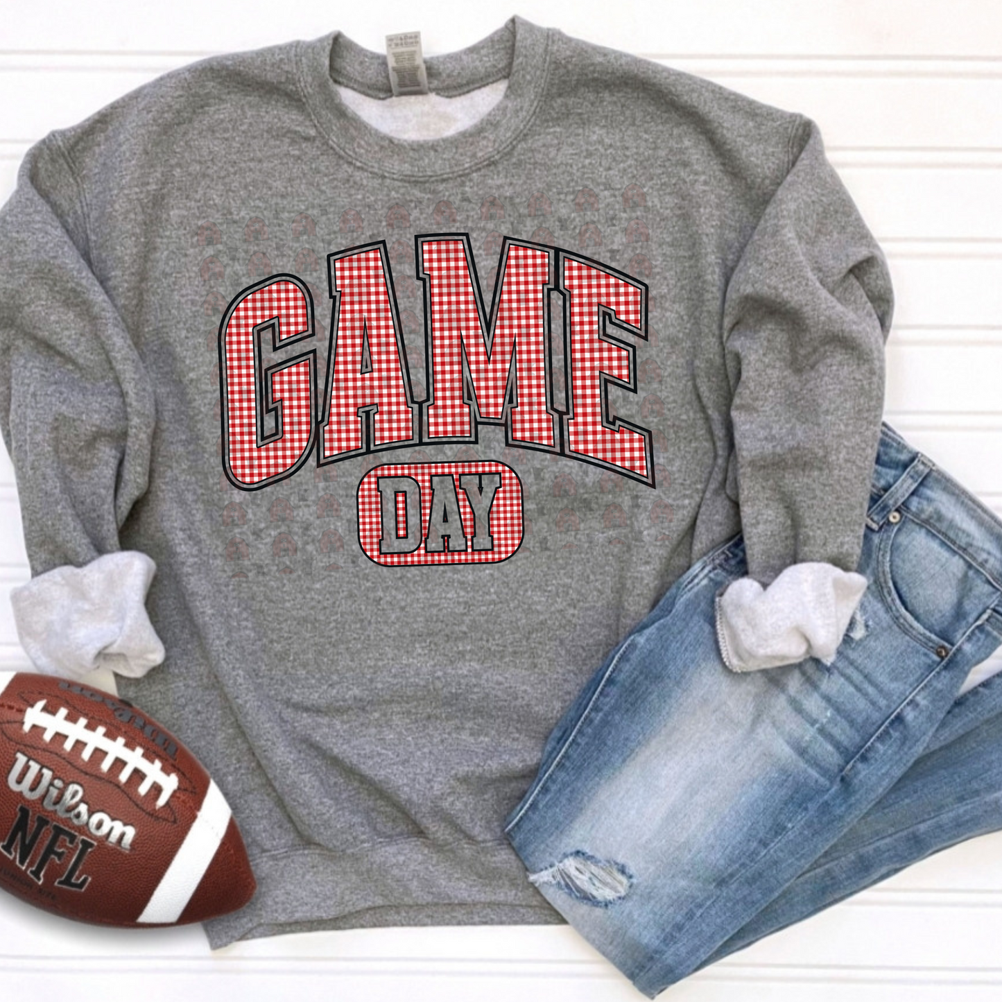 Preppy Checkered Game Day
