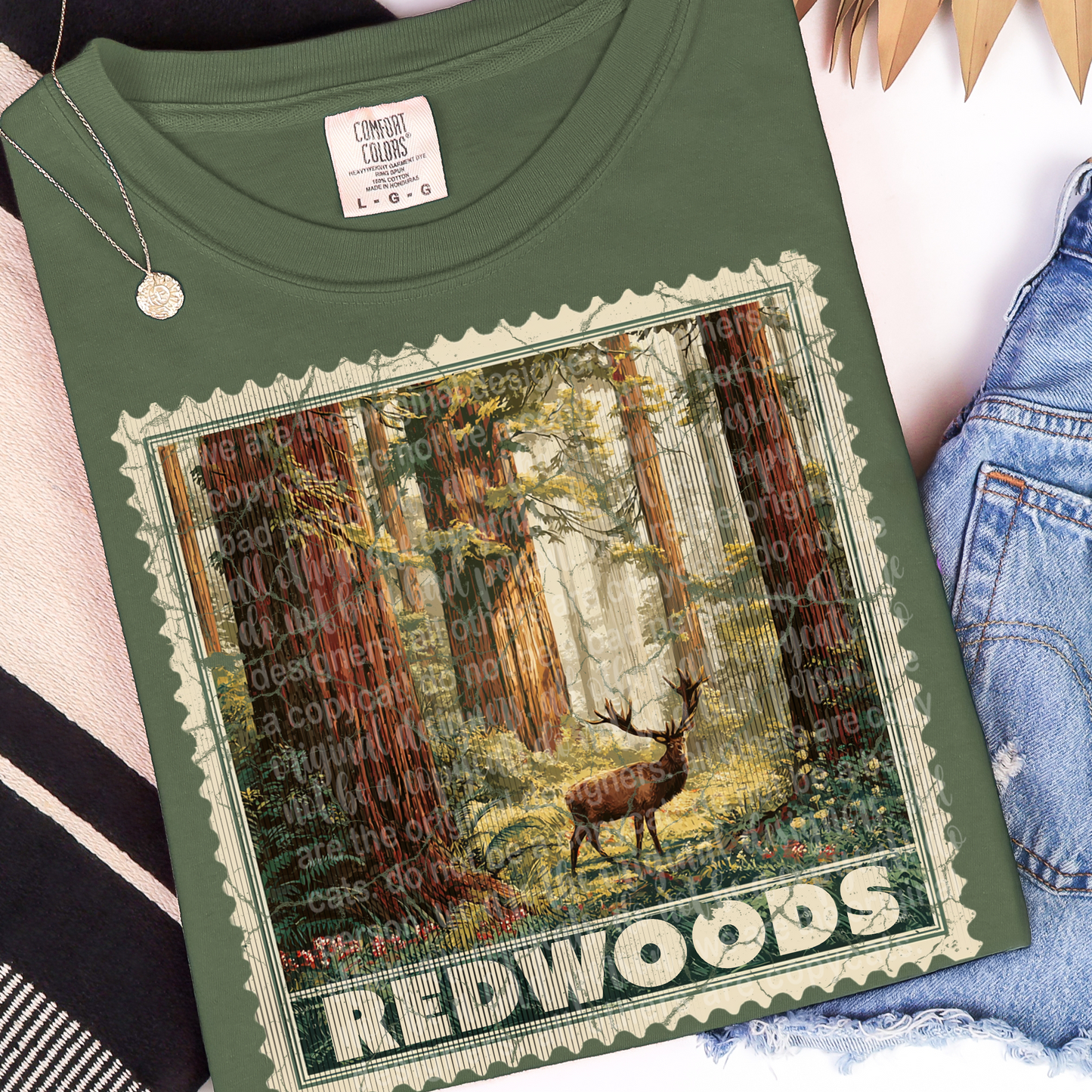 Stamped Rivers And Parks