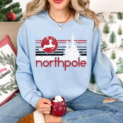 Reindeer Stripes North Pole
