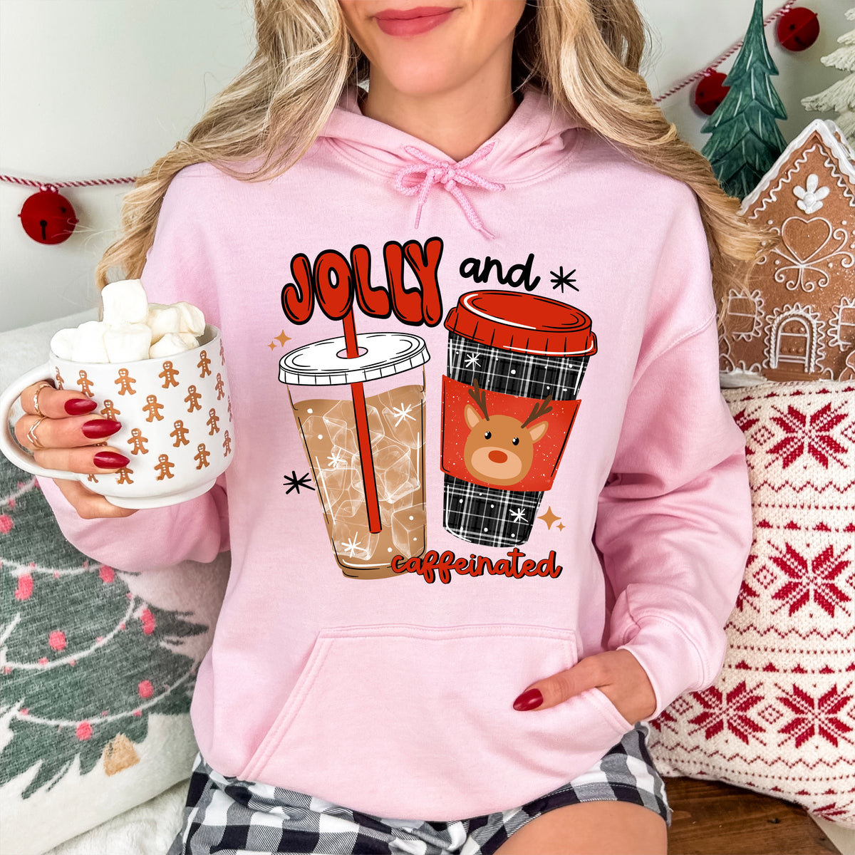 Reindeer Jolly And Caffeinated