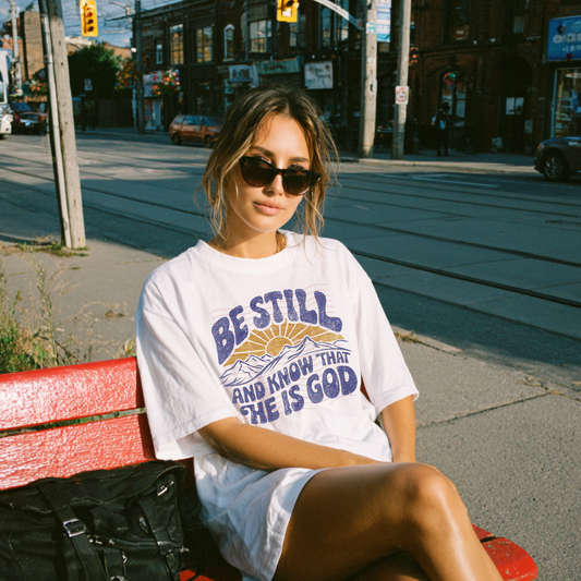 Retro Be Still And Know