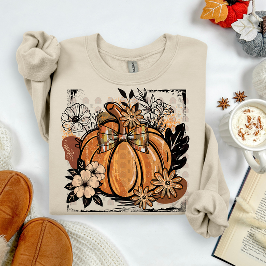 Retro Boho Pumpkin