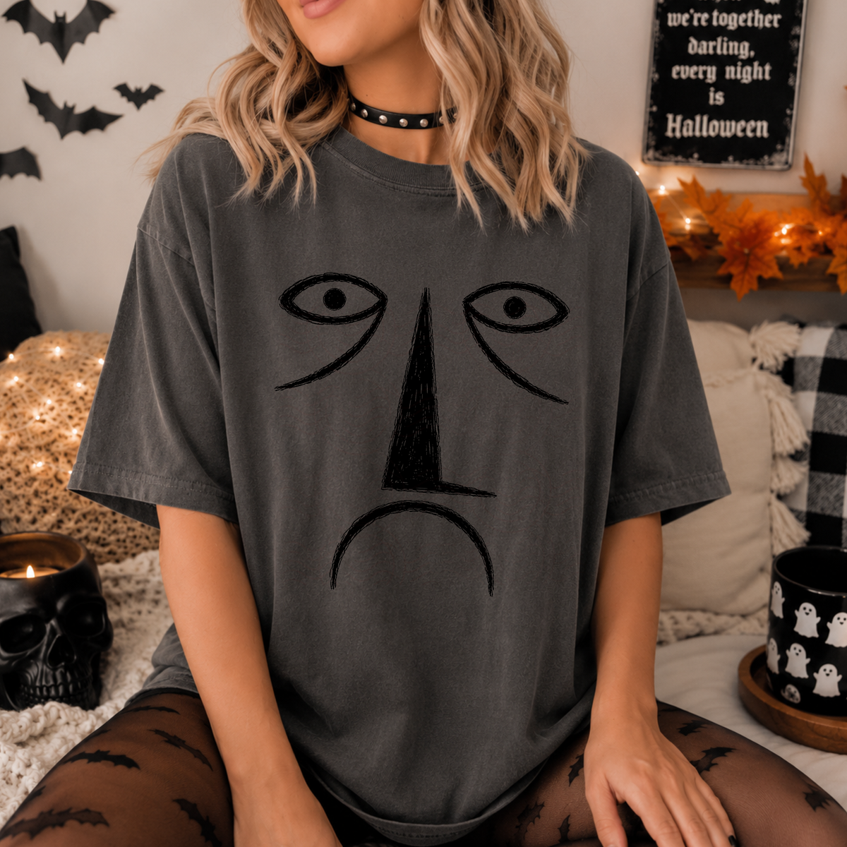 Sad Sketched Face