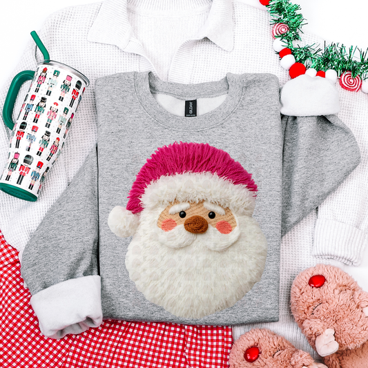 Santa Pink Hat Yarn