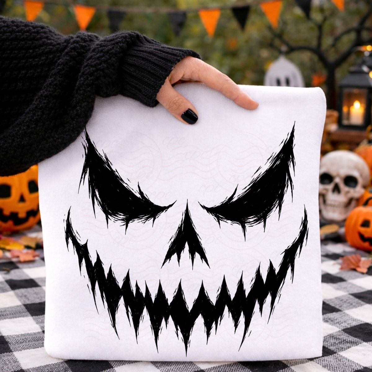 Scary Teeth Pumpkin