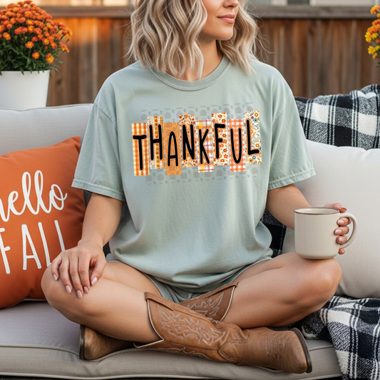 Scattered Patches Thankful
