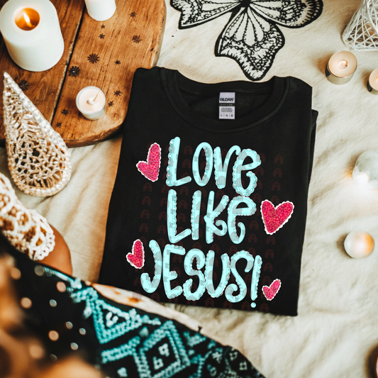 Scattered Hearts Love Like Jesus
