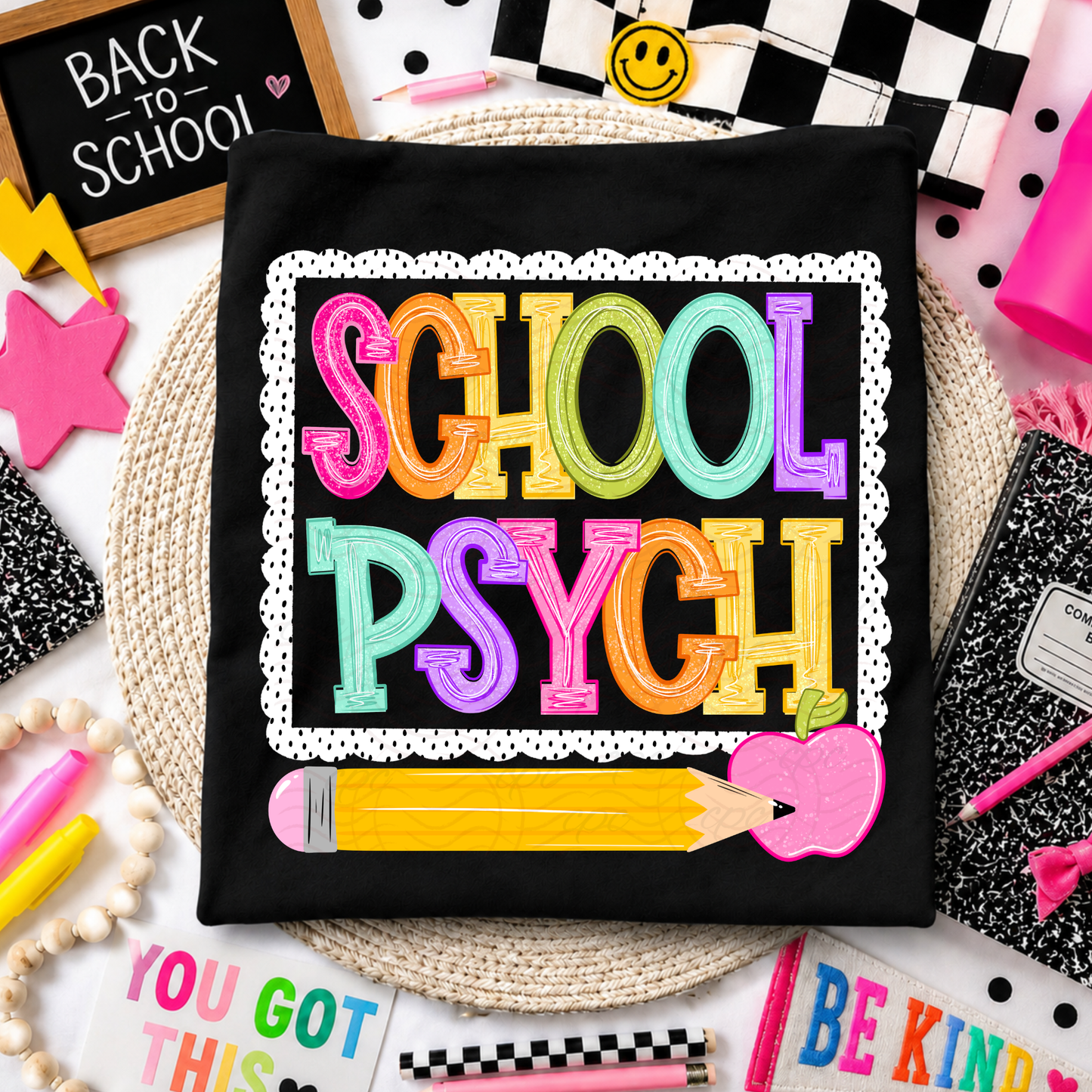 Dotted Frame Grades And School Professions