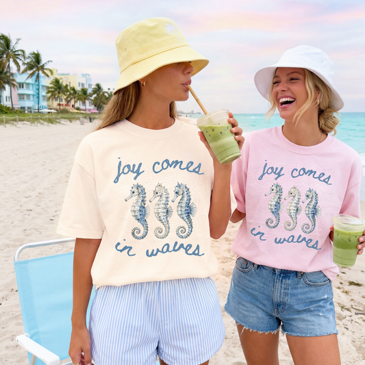 Sea Horses Joy Comes In Waves