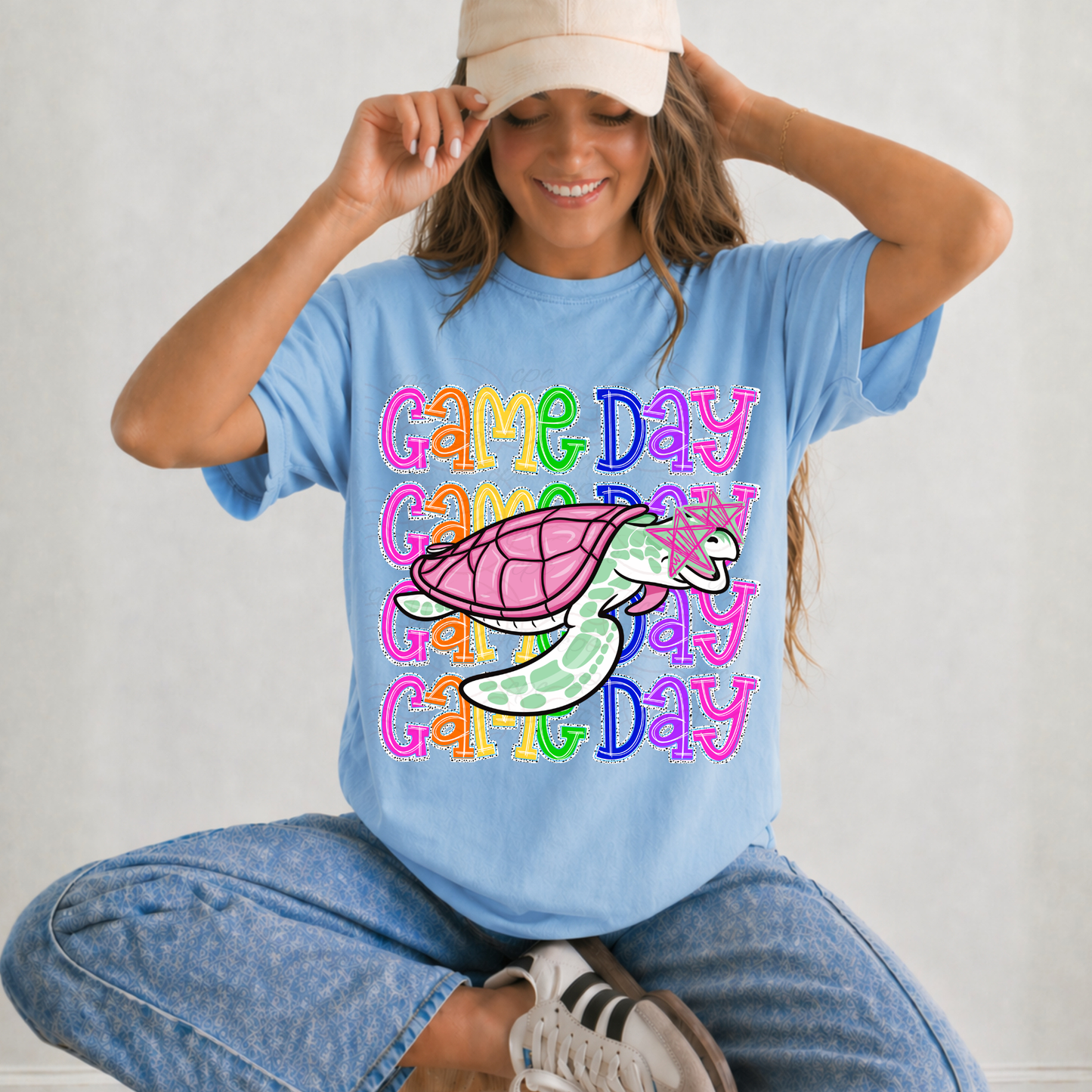 Colorful Stacked Game Day Mascots