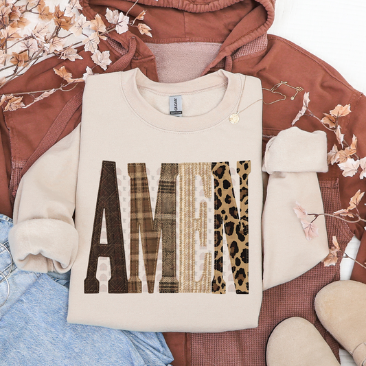 SEMI EXCLUSIVE - Patterned AMEN