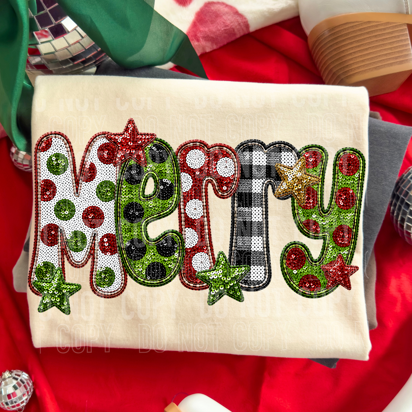 SEMI EXCLUSIVE - Polka Dots And Plaid Merry