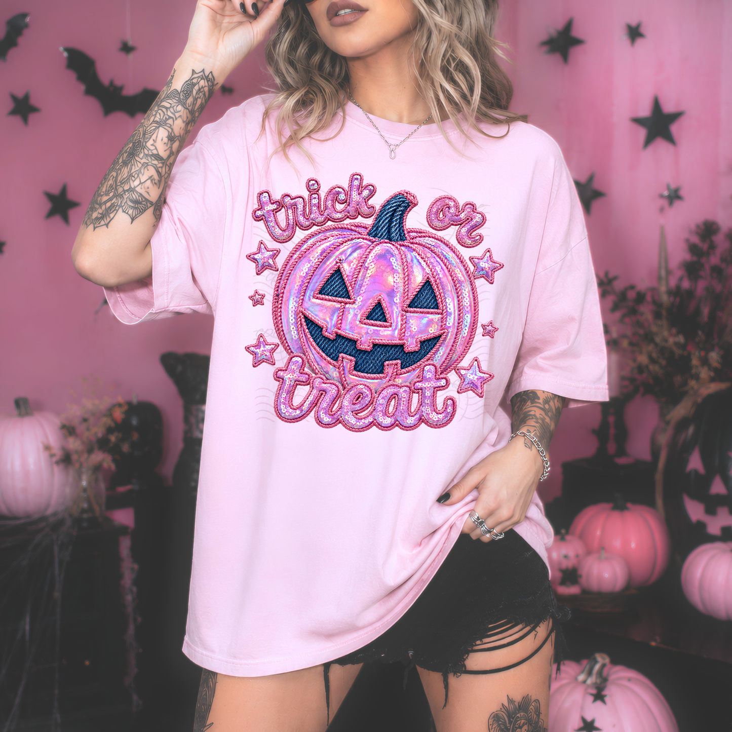 SEMI EXCLUSIVE - Trick Or Treat Pink Pumpkin