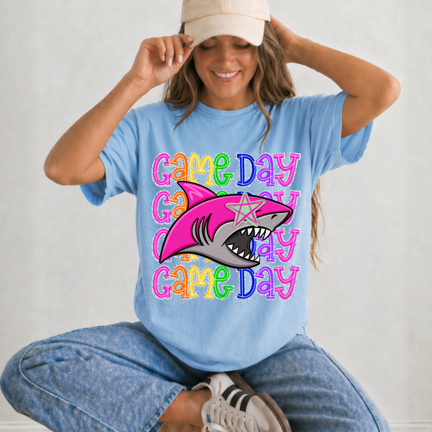 Colorful Stacked Game Day Mascots