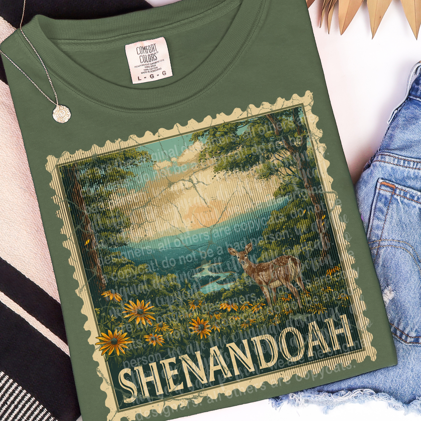 Stamped Rivers And Parks