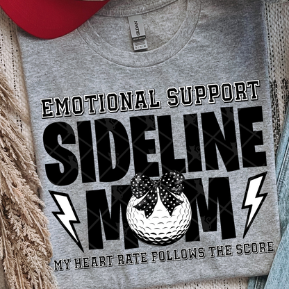 Sideline Mom With Bows