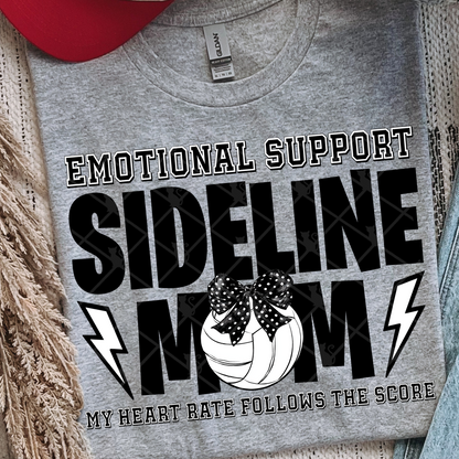 Sideline Mom With Bows