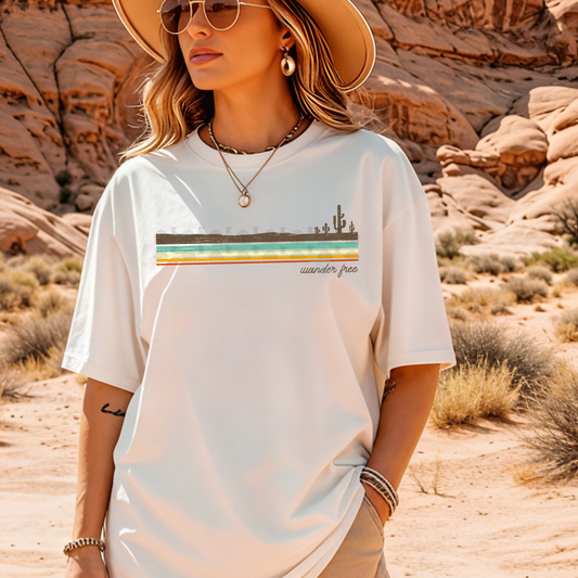 Simple Wander Free In The Desert