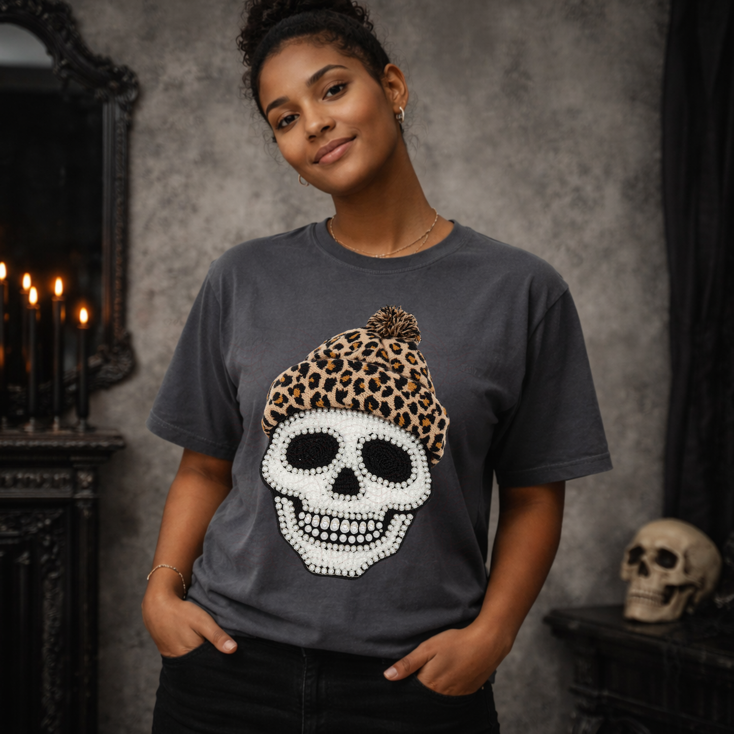 Skeleton Faux Pearls