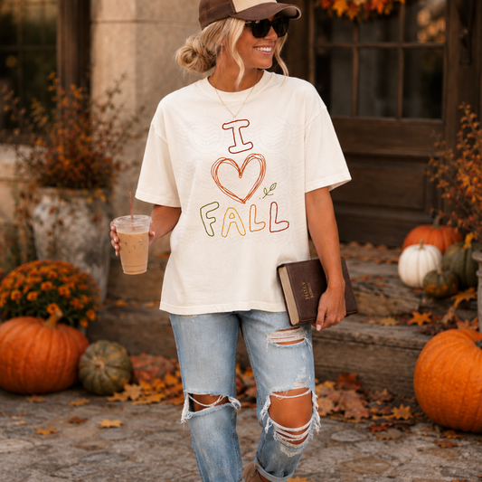 Sketch I Love Fall
