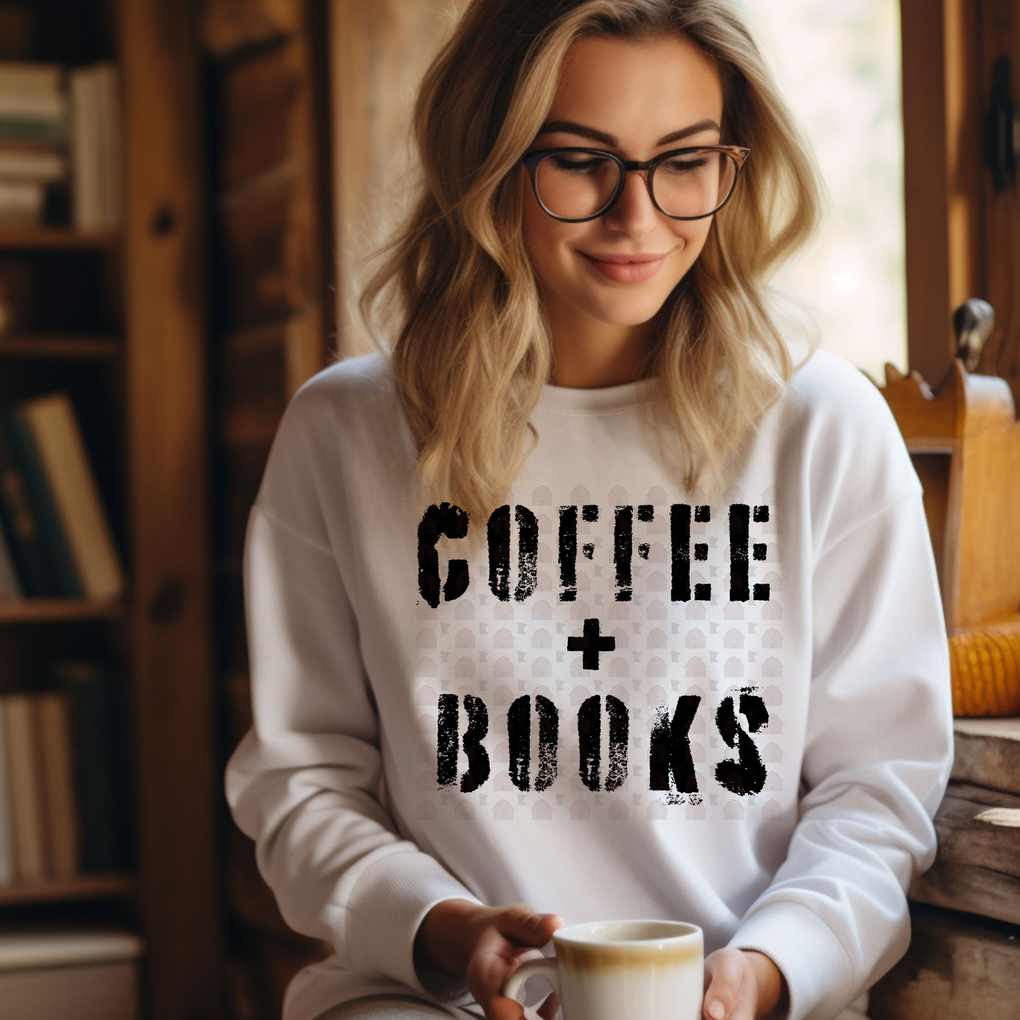 Smudged Coffee And Books