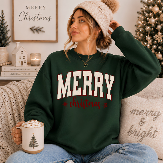 Snowflakes Merry Christmas