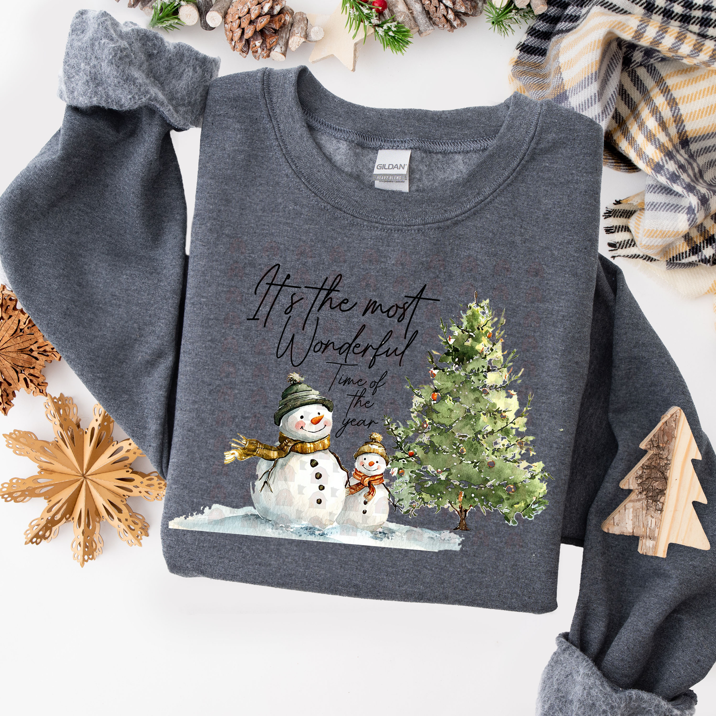 Snowmen Wonderful Time