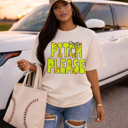 Stitched Pitch Please