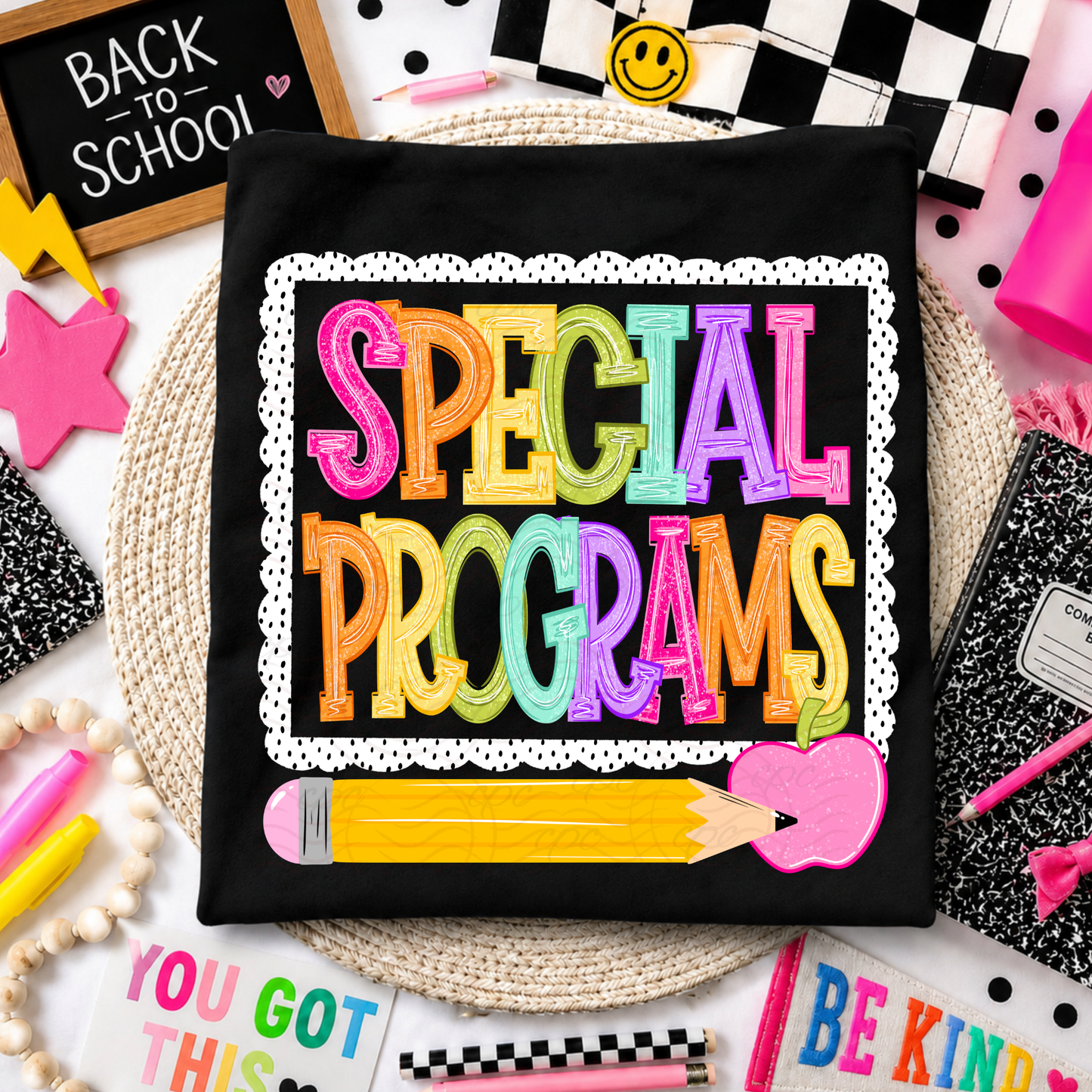 Dotted Frame Grades And School Professions