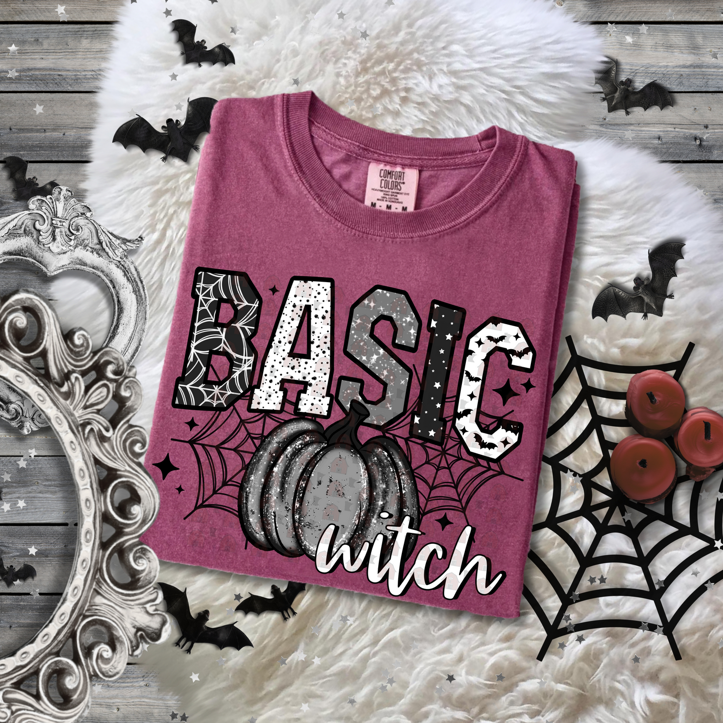 Spider Webbed Basic Witch