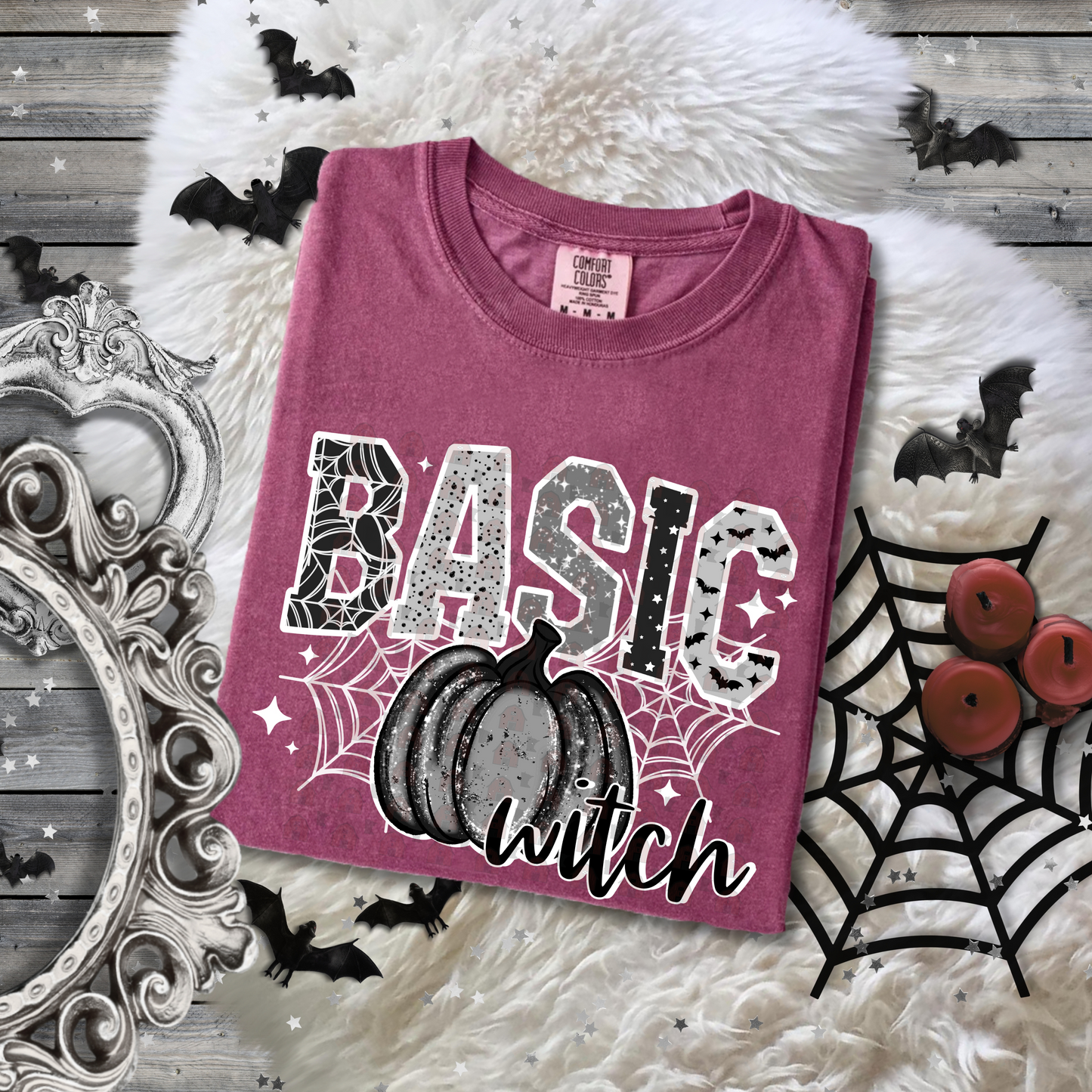 Spider Webbed Basic Witch